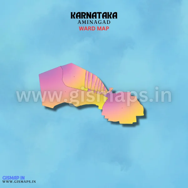 Aminagad Ward Map (Karnataka)